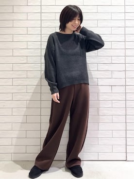 しおりさん(レディース・160cm)の冬コーディネート