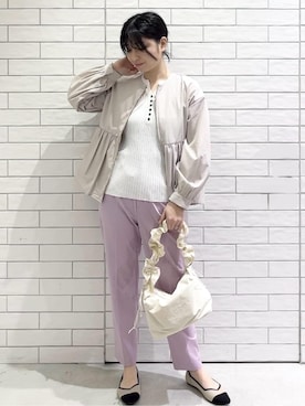 しおりさん(レディース・160cm)の春コーディネート