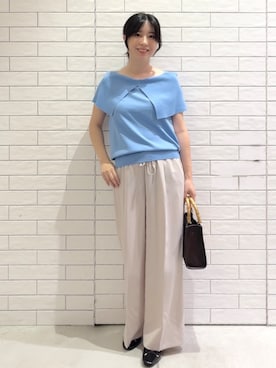 しおりさん(レディース・160cm)の夏コーディネート