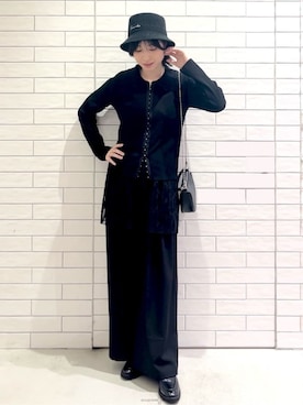 「Reflect（リフレクト）のアイテム（ワンピース/ドレス）」を使った、しおりさん（レディース・160cm）の冬コーディネート