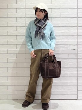 しおりさん(レディース・160cm)の冬コーディネート