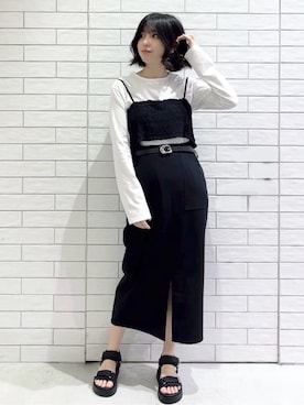 しおりさん(レディース・160cm)の春コーディネート
