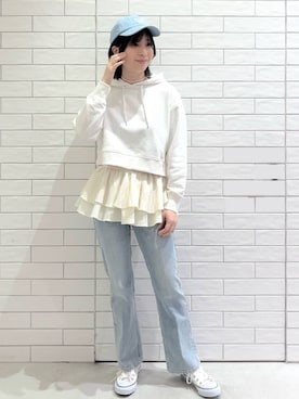 しおりさん(レディース・160cm)の春コーディネート