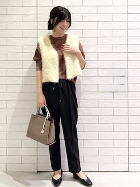 しおりさん(レディース・160cm)の秋コーディネート