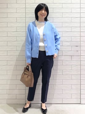 しおりさん（レディース・160cm）の冬コーディネート