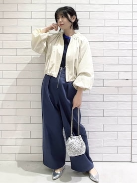 しおりさん(レディース・160cm)の春コーディネート