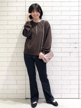 しおりさん(レディース・160cm)の冬コーディネート