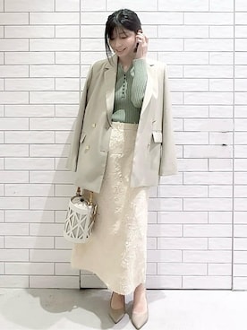 しおりさん(レディース・160cm)の春コーディネート
