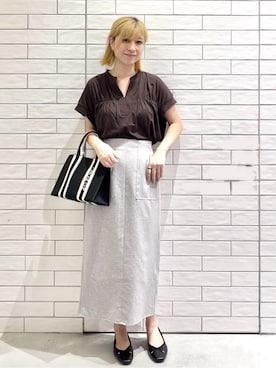 しおりさん(レディース・160cm)の夏コーディネート