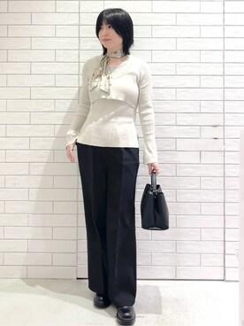 しおりさん(レディース・160cm)の冬コーディネート