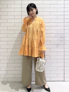 しおりさん(レディース・160cm)の春コーディネート