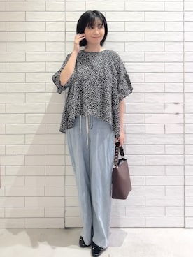 しおりさん(レディース・160cm)の夏コーディネート