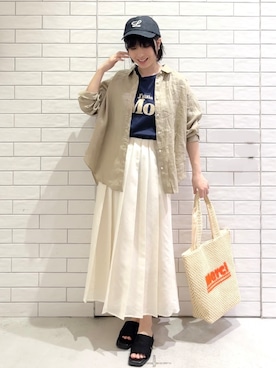 しおりさん(レディース・160cm)の春コーディネート