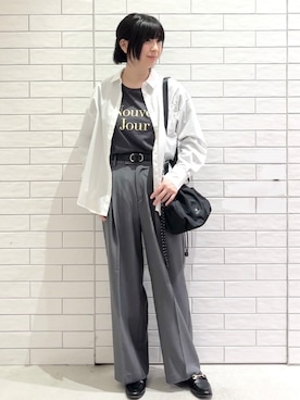 しおりさん(レディース・160cm)の春コーディネート