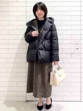 しおりさん(レディース・160cm)の冬コーディネート