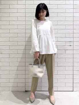しおりさん（レディース・160cm）の春コーディネート