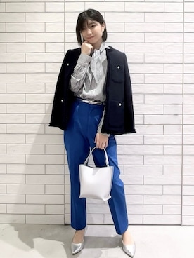 しおりさん(レディース・160cm)の春コーディネート