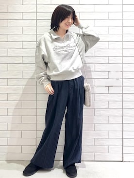 しおりさん(レディース・160cm)の冬コーディネート
