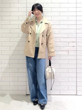しおりさん(レディース・160cm)の春コーディネート