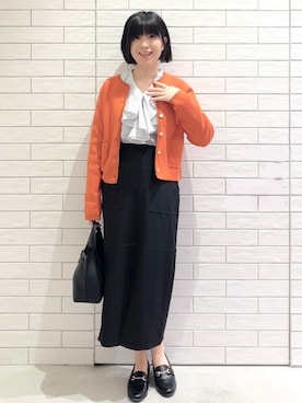 しおりさん（レディース・160cm）の春コーディネート