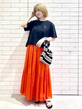 しおりさん(レディース・160cm)の夏コーディネート