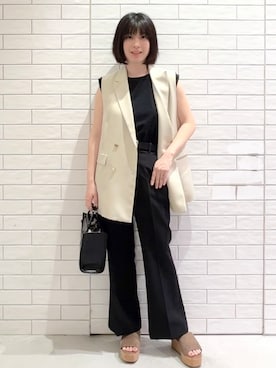 しおりさん(レディース・160cm)の春コーディネート