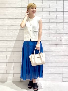 しおりさん(レディース・160cm)の夏コーディネート