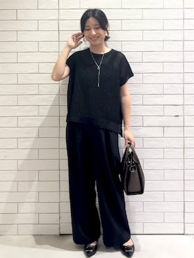 しおりさん（レディース・160cm）の夏コーディネート