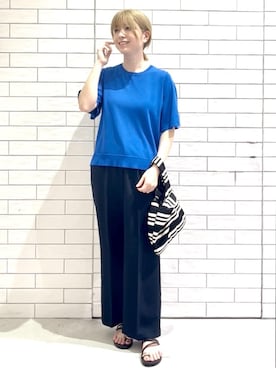 しおりさん(レディース・160cm)の夏コーディネート
