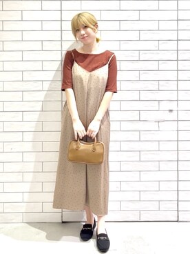 しおりさん（レディース・160cm）の夏コーディネート