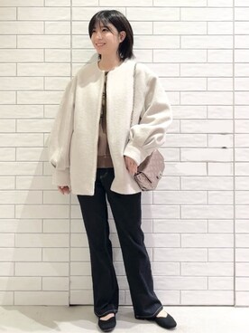 しおりさん(レディース・160cm)の冬コーディネート