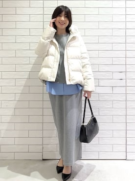 しおりさん(レディース・160cm)の冬コーディネート