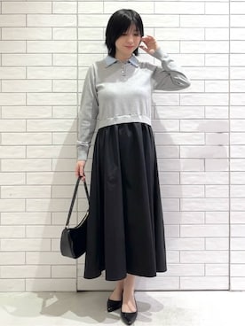 しおりさん(レディース・160cm)の冬コーディネート