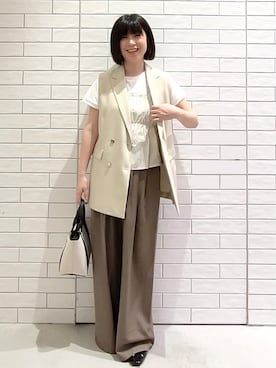 しおりさん(レディース・160cm)の春コーディネート