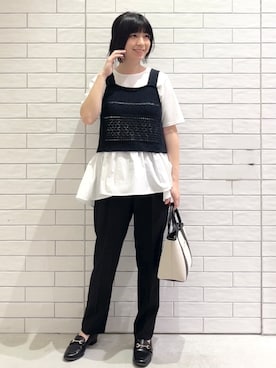 しおりさん(レディース・160cm)の春コーディネート