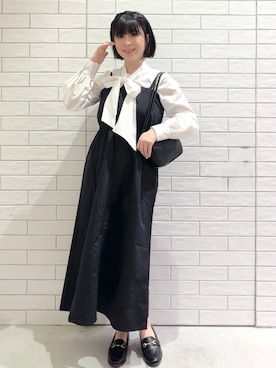 しおりさん（レディース・160cm）の春コーディネート