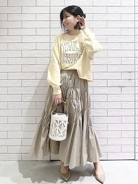 しおりさん(レディース・160cm)の春コーディネート