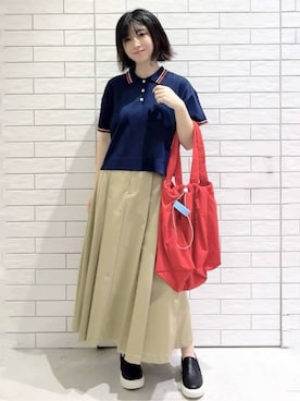 しおりさん（レディース・160cm）の春コーディネート