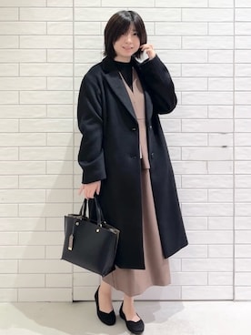 しおりさん(レディース・160cm)の冬コーディネート