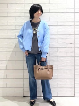 しおりさん（レディース・160cm）の冬コーディネート