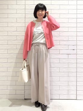 しおりさん(レディース・160cm)の春コーディネート