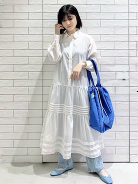 しおりさん（レディース・160cm）の春コーディネート