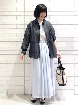 しおりさん(レディース・160cm)の春コーディネート