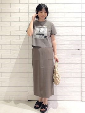 しおりさん(レディース・160cm)の夏コーディネート