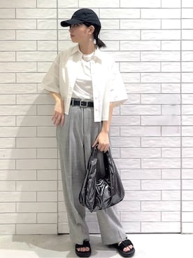 しおりさん（レディース・160cm）の春コーディネート