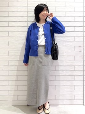 しおりさん（レディース・160cm）の冬コーディネート