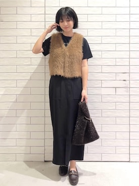 しおりさん(レディース・160cm)の秋コーディネート
