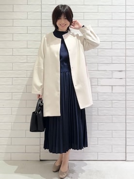 しおりさん(レディース・160cm)の冬コーディネート