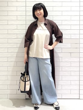 しおりさん（レディース・160cm）の春コーディネート