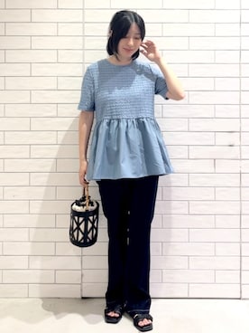 しおりさん(レディース・160cm)の夏コーディネート